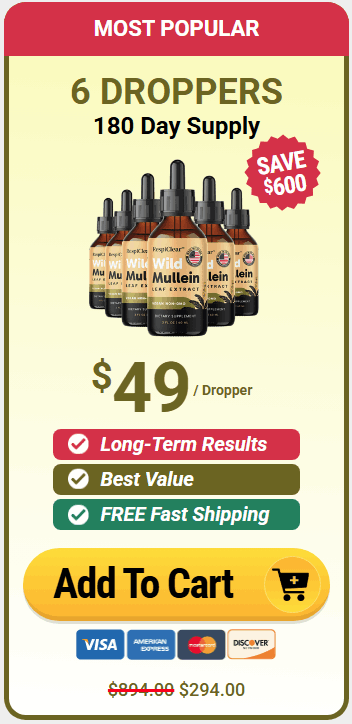 RespiClear 6 Bottle